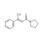 CAS#: 13636-72-1, (2Z)-3-Hydroxy-3-Phenyl-1-(1-Pyrrolidinyl)-2-Propene-1-Thione