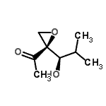 CAS#: 136377-99-6, 1-{(2S)-2-[(1R)-1-Hydroxy-2-Methylpropyl]-2-Oxiranyl}Ethanone