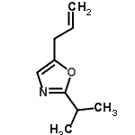 CAS 登录号：136386-20-4， 5-烯丙基-2-异丙基-1,3-恶唑