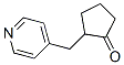 CAS 登录号：13640-53-4， 2-(4-吡啶甲基)环戊酮