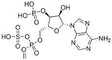 CAS#: 136439-85-5, [[(2R,3S,4R,5R)-5-(6-Aminopurin-9-Yl)-4-Hydroxy-3-Phosphonooxyoxolan-2-Yl]Methoxy-Hydroxyphosphoryl]Methanesulfonic Acid