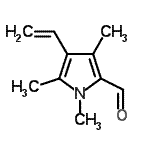CAS#: 136558-74-2, 1,3,5-Trimethyl-4-Vinyl-1H-Pyrrole-2-Carbaldehyde
