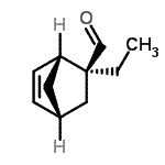 CAS#: 136577-69-0, (1R,4R,5S)-5-Ethylbicyclo[2.2.1]Hept-2-Ene-5-Carbaldehyde