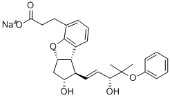 CAS 登录号：136626-78-3， (5E)-5-[(3aR,4R,5R,6aS)-5-羟基-4-[(E,3R)-3-羟基辛-1-烯基]-3,3a,4,5,6,6a-六氢环戊并[d]呋喃-2-亚基]戊酸