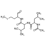 CAS#: 136632-32-1, N-Acetylleucyl-N-[4-(Methylsulfanyl)-1-Oxo-2-Butanyl]Leucinamide