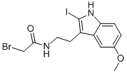 CAS#: 136669-49-3, 2-Bromo-N-[2-(2-Iodo-5-Methoxy-1H-Indol-3-Yl)Ethyl]Acetamide