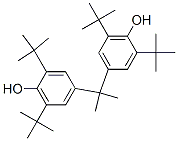 CAS 登录号：13676-82-9， 2,6-二叔-丁基-4-[2-(3,5-二叔-丁基-4-羟基苯基)丙-2-基]苯酚