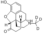 CAS#: 136765-37-2, (5alpha)-4,5-Epoxy-3-Hydroxy-17-(Methyl-D3)-Morphinan-6-One