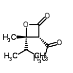 CAS#: 136814-01-2, (3S,4S)-3-Acetyl-4-Isopropyl-4-Methyl-2-Oxetanone