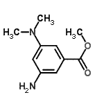 CAS 登录号：136825-35-9， 甲基3-氨基-5-(二甲基氨基)苯甲酸酯