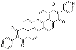 CAS 登录号：136847-29-5， 2,9-二-4-吡啶基-蒽并[2,1,9-Def:6,5,10-d'e'f']二异喹啉-1,3,8,10(2H,9H)-四酮