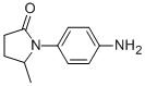 CAS 登录号：13691-28-6， 1-(4-氨基苯基)-5-甲基吡咯烷-2-酮