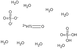 CAS 登录号：13693-11-3， 硫酸钛盐(2:1)