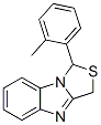 CAS 登录号：136994-95-1， 1-(2-甲基苯基)-1H,3H-噻唑并[3,4-a]苯并咪唑