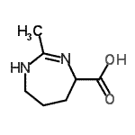 CAS#: 137023-66-6, 2-Methyl-4,5,6,7-Tetrahydro-1H-1,3-Diazepine-4-Carboxylic Acid