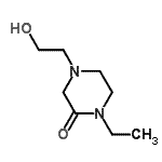 CAS#: 137066-45-6, 1-Ethyl-4-(2-Hydroxyethyl)-2-Piperazinone