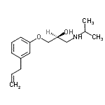 CAS#: 13707-91-0, (2S)-1-(3-Allylphenoxy)-3-(Isopropylamino)-2-Propanol