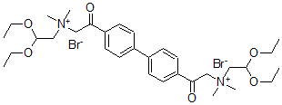 CAS#: 13717-24-3, alpha,alpha-Bis(Dimethylammoniumacetaldehyde Diethylacetal)-4,4-Diacetylbiphenyl dibromide