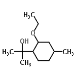 CAS 登录号：137199-84-9， 2-(2-乙氧基-4-甲基环己基)-2-丙醇