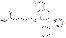 CAS 登录号：137292-30-9， 5-[(1-环己基-2-咪唑-1-基-3-苯基丙亚基)氨基]氧基戊酸