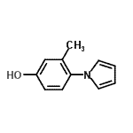 CAS#: 137352-74-0, 3-Methyl-4-(1H-Pyrrol-1-Yl)Phenol