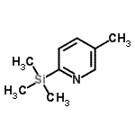 CAS#: 13737-09-2, 5-Methyl-2-(Trimethylsilyl)Pyridine