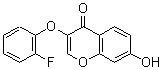 CAS 登录号：137374-74-4， 3-(2-氟苯氧基)-7-羟基-4H-1-苯并吡喃-4-酮