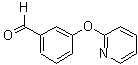 CAS 登录号：137386-78-8， 3-(2-吡啶基氧基)苯甲醛
