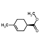 CAS 登录号：137492-77-4， 甲基(1R)-4-甲基-3-环己烯-1-羧酸酯