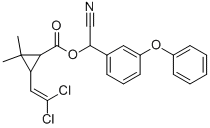 CAS#: 137497-61-1, [Cyano-[3-(Phenoxy)Phenyl]Methyl] 3-(2,2-Dichloroethenyl)-2,2-Dimethylcyclopropane-1-Carboxylate