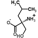CAS#: 137503-94-7, (2R)-2-Ammonio-2-(Hydroxymethyl)-4-Methylpentanoate