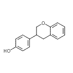 CAS#: 137524-96-0, 4-(3,4-Dihydro-2H-Chromen-3-Yl)Phenol