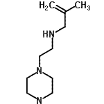 CAS 登录号：137554-23-5， 2-甲基-N-[2-(1-哌嗪基)乙基]-2-丙烯-1-胺
