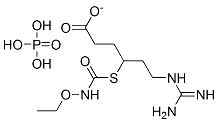 CAS#: 137718-15-1, 6-(Diaminomethylideneamino)-4-(Ethoxycarbamoylsulfanyl)Hexanoate phosphate