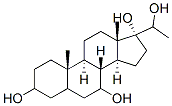 CAS#: 137767-50-1, (3S,5R,7R,8R,9S,10S,13S,14S,17R)-17-(1-Hydroxyethyl)-10,13-Dimethyl-1,2,3,4,5,6,7,8,9,11,12,14,15,16-Tetradecahydrocyclopenta[a]Phenanthrene-3,7,17-Triol