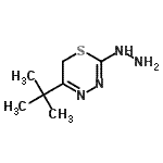 CAS#: 137786-05-1, 2-Hydrazino-5-(2-Methyl-2-Propanyl)-6H-1,3,4-Thiadiazine