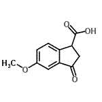 CAS#: 137813-03-7, 5-Methoxy-3-Oxo-1-Indanecarboxylic Acid