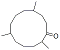 CAS#: 13786-80-6, 2,6,10-Trimethylcyclododecanone