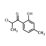 CAS#: 137937-50-9, 2-Chloro-1-(2-Hydroxy-4-Methylphenyl)-1-Propanone