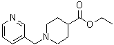CAS 登录号：138030-50-9， 1-(3-吡啶基甲基)-4-哌啶羧酸乙酯