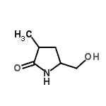 CAS#: 138078-58-7, 5-(Hydroxymethyl)-3-Methyl-2-Pyrrolidinone