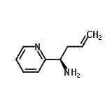 CAS 登录号：138175-26-5， (1R)-1-(2-吡啶基)-3-丁烯-1-胺