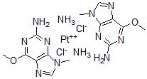 CAS#: 138180-67-3, cis-Diamminebis(O(6),9-dimethylguanine-7)platinum(II) dichloride