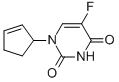 CAS 登录号：138191-89-6， 1-(2-环戊烯-1-基)-5-氟-2,4(1H,3H)-嘧啶二酮
