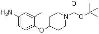 CAS#: 138227-69-7, 2-Methyl-2-Propanyl 4-(4-Amino-2-Methylphenoxy)-1-Piperidinecarboxylate