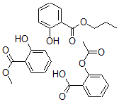 CAS#: 138230-31-6, 2-(acetyloxy)-Benzoic acid mixt. with methyl hydroxybenzoate and propyl hydroxybenzoate