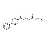 CAS 登录号：138247-17-3， 乙基5-(4-联苯基)-5-氧代戊酸酯