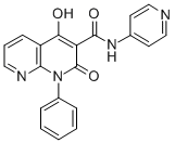 CAS#: 138304-91-3, 2-Hydroxy-4-Oxo-1-Phenyl-N-Pyridin-4-Yl-1,8-Naphthyridine-3-Carboxamide