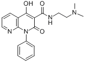 CAS#: 138304-93-5, N-(2-Dimethylaminoethyl)-2-Hydroxy-4-Oxo-1-Phenyl-1,8-Naphthyridine-3-Carboxamide