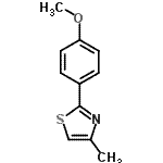 CAS#: 138330-03-7, 2-(4-Methoxyphenyl)-4-Methyl-1,3-Thiazole